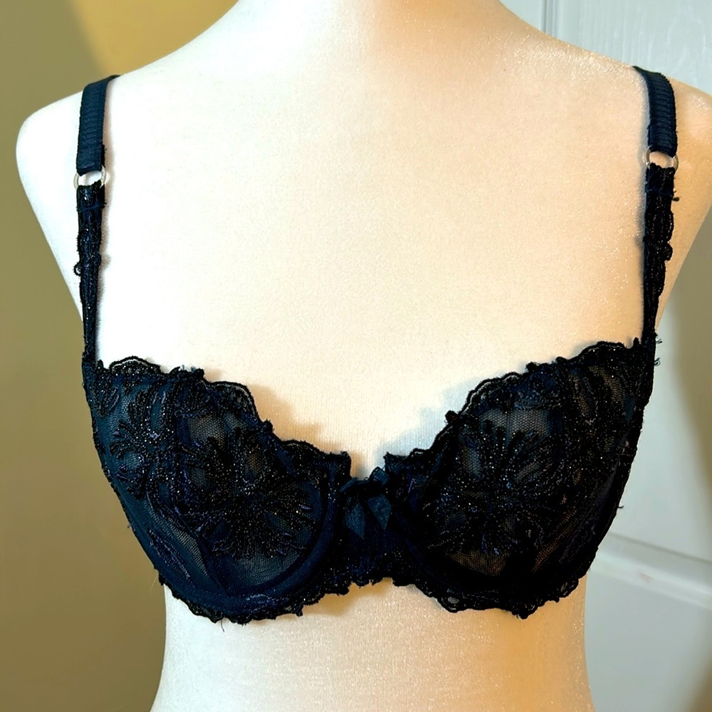 Lace bra by Chantelle, EUC